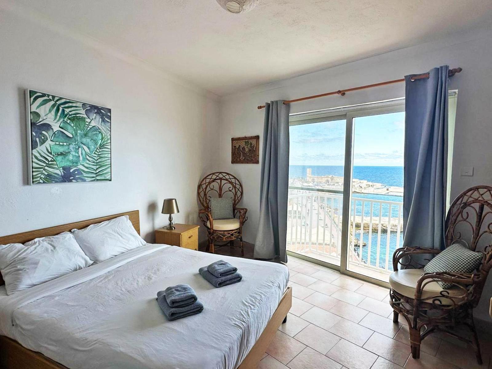 6th Floor Seafront With Open Sea Views Sliema